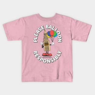 Cleveland Balloonfest 1986 Kids T-Shirt
